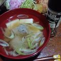 ひっこ's cooksnap of when they made 味噌汁に黒胡椒ピリッと！.