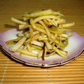 mmameco's cooksnap of when they made 大根の皮の塩昆布和え.