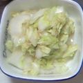 あくあ☆ぶるー's cooksnap of when they made 白菜のさっぱり浅漬け.
