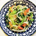 アシマリ22's cooksnap of when they made 小松菜と人参ともやしのナムル.