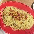 まーままい's cooksnap of when they made マッシュルームとカリカリにんにくパスタ.