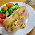 ルぴあ's cooksnap of when they made 魚肉ソーセージのホットドッグ.