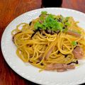 ルぴあ's cooksnap of when they made あえるだけ♪塩辛パスタ.