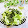Satoco❋'s cooksnap of when they made モリモリ♡えごま油&海苔キャベツ☆.