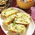 フジぽん's cooksnap of when they made ❀お弁当に❀じゃこネギたっぷり卵焼き.