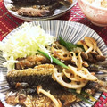 フジぽん's cooksnap of when they made ちくわも一緒に♪イワシの蒲焼き丼.