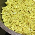 クックかぽー☆'s cooksnap of when they made カホチャの煮物の残り汁で炒り卵.