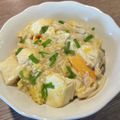 Yokchina's cooksnap of when they made お豆腐とカニカマのたまご丼.