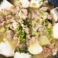 sato3★'s cooksnap of when they made 豚こまと白菜の濃厚胡麻味噌スープおかず.