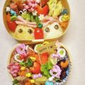 ☆ミルミル's cooksnap of when they made キャラ弁☆女の子初心者♡ほっぺちゃん弁当.