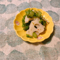 yesmama's cooksnap of when they made ＋1品 菜の花と蓮根のマスタード和え.