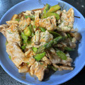 ＭＩ−ＳＡＮ's cooksnap of when they made 簡単 豚肉と アスパラのチーズケチャ炒め.