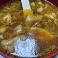 RYUNKA's cooksnap of when they made 幸楽苑風酸っぱ辛いつけ麺スープ.