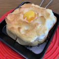 ゆみしゅー's cooksnap of when they made もこもこ目玉焼き　エッグインクラウド.
