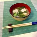 FGO☆'s cooksnap of when they made 豆腐とちんげん菜の味噌汁.