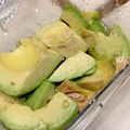 1035's cooksnap of when they made アボカド麺つゆ漬け.