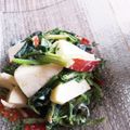 ＠ももこ's cooksnap of when they made ほうれん草とりんごのサラダ.