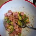 クックR8MVCG☆'s cooksnap of when they made 簡単☆まぐろサーモンのポケ丼.