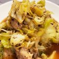 ♪☆mmm☆♪'s cooksnap of when they made 豚肉とキャベツのゆかりポン酢炒め.