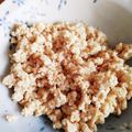 アユリﾁｧﾝ's cooksnap of when they made オイスターソースでコク豆腐鶏そぼろ.