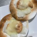 わたるんママ's cooksnap of when they made 餃子の皮でもち明太チーズのおつまみピザ.
