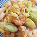 いたちゃん55's cooksnap of when they made 海老のたまご炒め.
