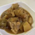 papikun's cooksnap of when they made おいし～♡鶏肉とじゃが芋のガリバタ醤油.