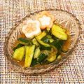 なつき☆ミ's cooksnap of when they made 簡単1品！きゅうりの漬物ピリッとラー油.
