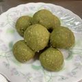 ミアンミアン's cooksnap of when they made レンジで超簡単♪和風抹茶スノーボール.