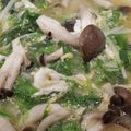 Ebi1783☆'s cooksnap of when they made 水菜たっぷり胡麻スープ.