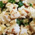 Ebi1783☆'s cooksnap of when they made 簡単☆木綿豆腐とオクラのネバネバサラダ.