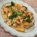 なつき☆ミ's cooksnap of when they made 菜の花さつま芋豚肉の炒め物スイチリ醤油.