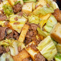 みっしぇるちゃん's cooksnap of when they made キャベツとひき肉、厚揚げのみそ炒め.