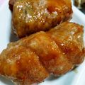 ❀姫ママ❀'s cooksnap of when they made 大葉とチーズの肉巻き（豚巻き）.