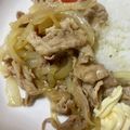 エモやん's cooksnap of when they made 簡単！豚小間と玉ねぎのやわらか生姜焼き.