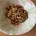 黄金の輝き亭's cooksnap of when they made ごま油で納豆！.