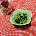 Laufen's cooksnap of when they made ✿ほうれん草のごまナムル✿.