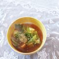 めみたん☆'s cooksnap of when they made 白菜の味噌汁にヘルシ～擦り胡麻とえごま油.