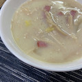 ゆーこリン♡'s cooksnap of when they made 白菜とベーコンの和風だし豆乳スープ☆.