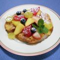 ＠迷子＠'s cooksnap of when they made 朝食フレンチトースト　お好みフルーツと.