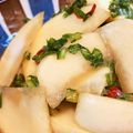 まっさまさママ's cooksnap of when they made ピリ辛やみつき＊カブのポン酢漬け.
