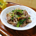 クックI7I5L1☆'s cooksnap of when they made 豚肉と長ねぎの冬炒め.