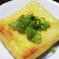 ★むさ's cooksnap of when they made 油揚げ、焼くだけです。.