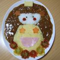 フナ子ママ's cooksnap of when they made デコカレー✿お花畑のお姫様.