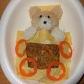 フナ子ママ's cooksnap of when they made デコカレー✿おやすみくまさん.