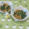 みかかめ's cooksnap of when they made モロヘイヤとなめこのおひたし✽梅風味.
