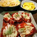 37⭐'s cooksnap of when they made トマトとチキンのジューシーマヨネーズ焼き.