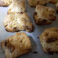 甘党ですが's cooksnap of when they made HMで簡単チョコとくるみのスコーン♡.