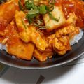 か～ぽ☆'s cooksnap of when they made 厚揚げと玉子のチリソース煮.