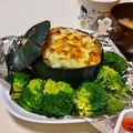 こぐみっこ's cooksnap of when they made 簡単☆坊ちゃんかぼちゃのグラタン.